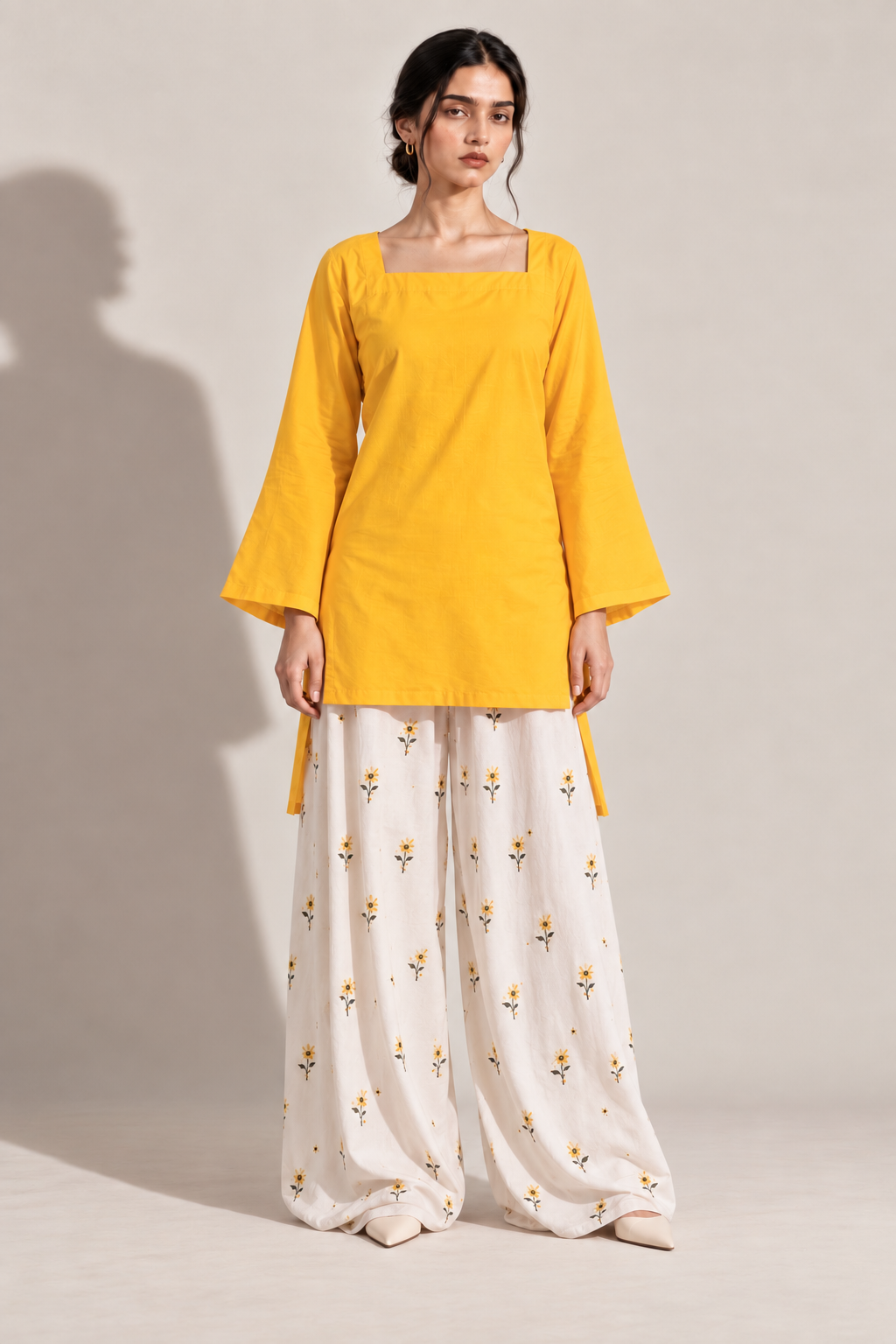 Sunflower Mustard Co-ord Set