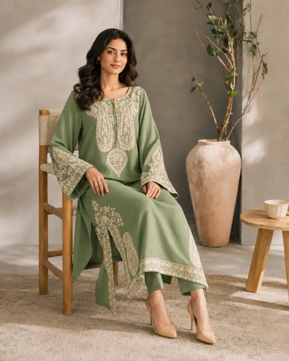 Afreen Embroidered 3Pc