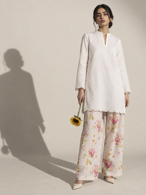 Ivory Bloom Co-ord Set