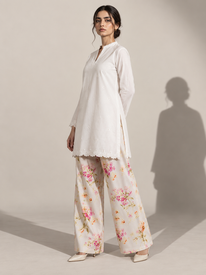 Ivory Bloom Co-ord Set