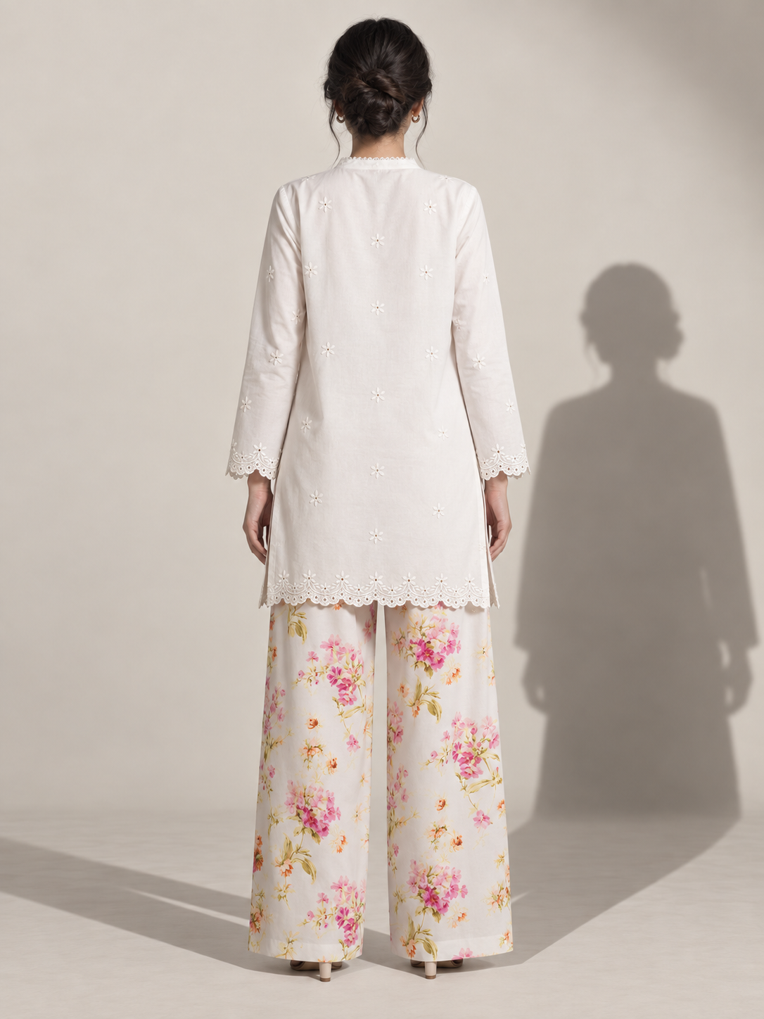 Ivory Bloom Co-ord Set