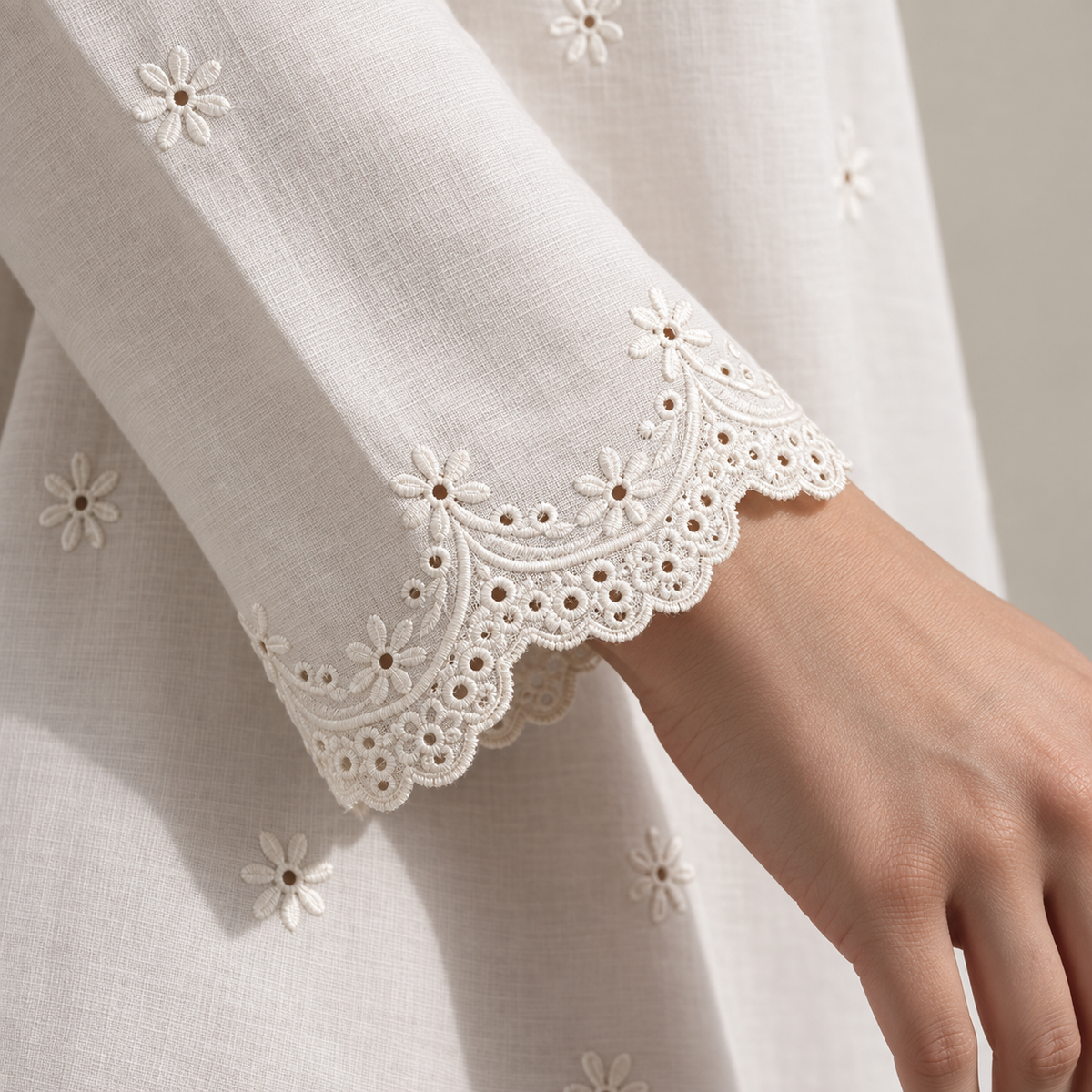 Ivory Bloom Co-ord Set