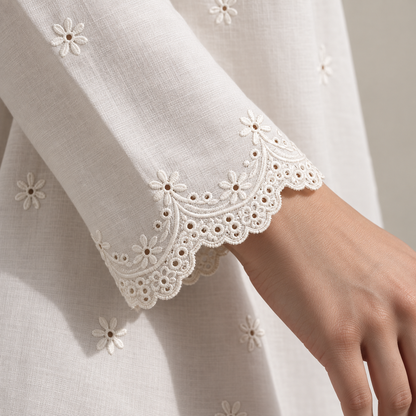 Ivory Bloom Co-ord Set