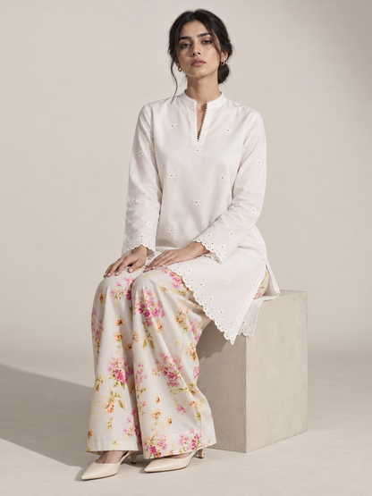 Ivory Bloom Co-ord Set