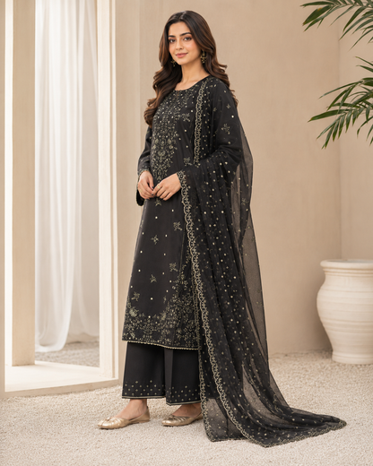 Mannat Embroidered 3pc