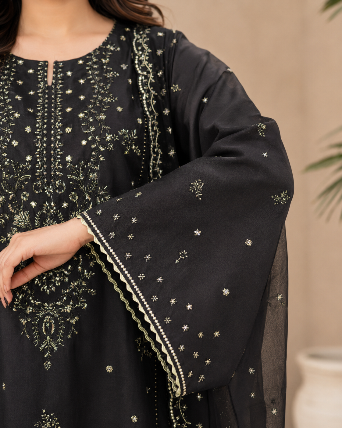 Mannat Embroidered 3pc
