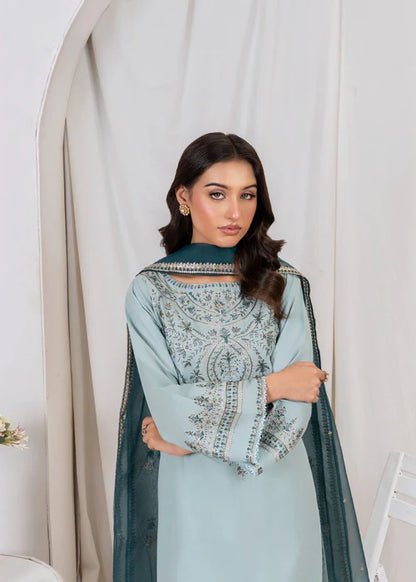 Lazule Embroidered 3PC