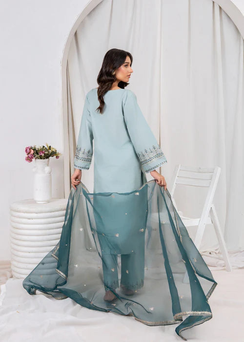 Lazule Embroidered 3PC